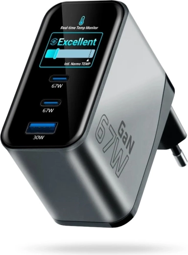 LCD-display en statusbewaking