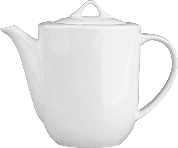 Reguliere porseleinen theepot 1,2 l crème