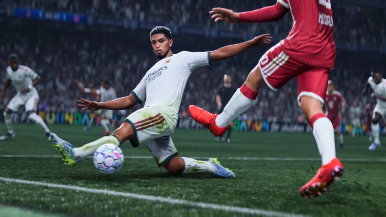 Voetbalactie op PlayStation 5