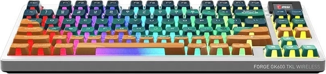 Compacte TKL-uitvoering voor meer ruimte