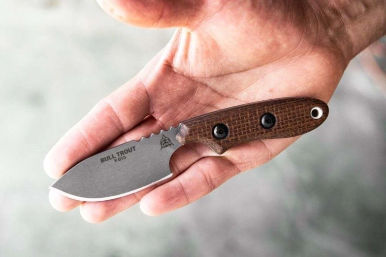 Ergonomische micarta handgreep