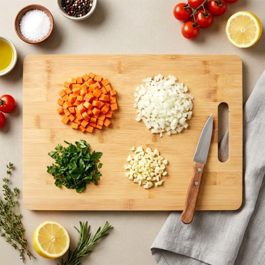 Universeel voor keuken en serveren