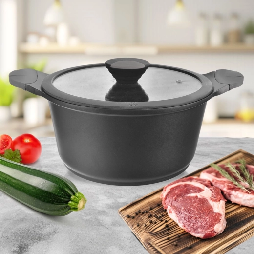 Grote inhoud van 7 liter voor koken voor het gezin