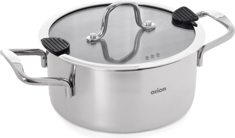 Roestvrijstalen pan met deksel VENICE 20 cm, 3 l