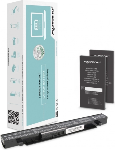 Movano batterij voor laptop Asus X550/A450/F450/K550 (A41-X550A) 2200 mAh 32 Wh