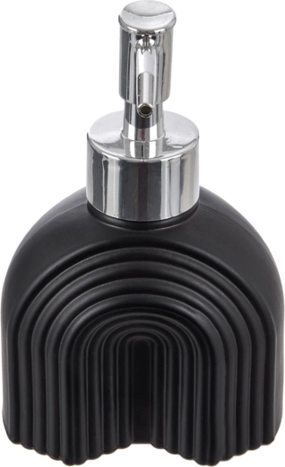 Modern mat glas met geribbelde textuur