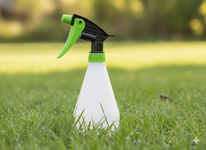 Halftransparante fles en compact ontwerp