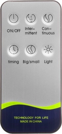 Comfortabele bediening op afstand en timer