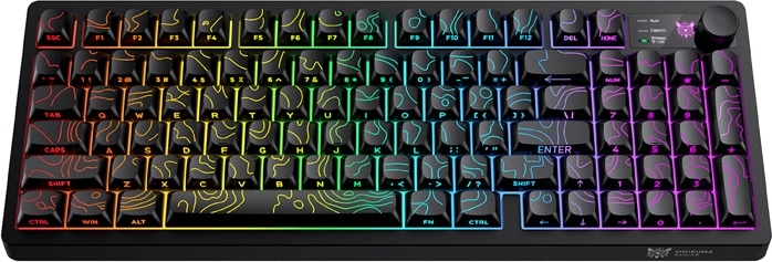 Onikuma MT902 gamingtoetsenbord RGB (zwart)