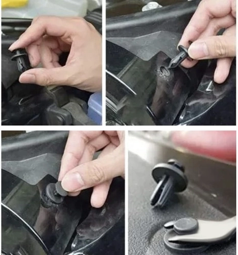 Universele PP-clips voor de auto