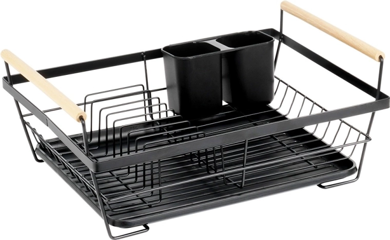 Een schoon aanrecht zonder druppels