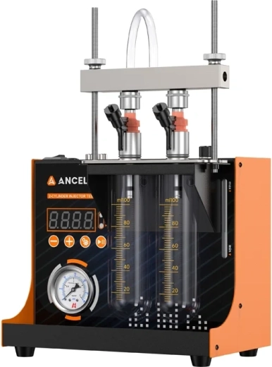 ANCEL JC200 tester en reiniger voor motorfiets-brandstofinjectoren