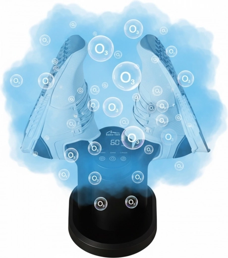 Ozondisinfectie en fris schoeisel