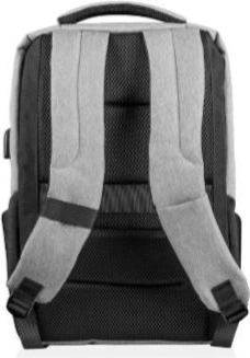 Comfortabel rugpand en brede riemen