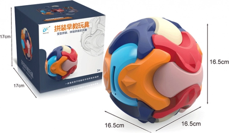 Spaarvarken, bouwpuzzel, 3D-bal