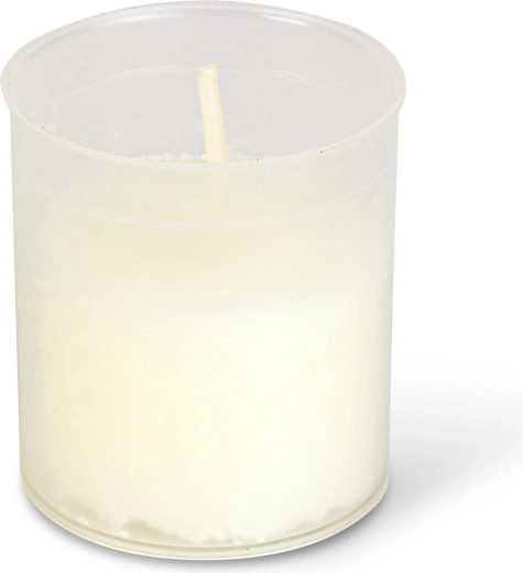Set van 6 witte graflichtjes 5 × Ø 4,3 cm