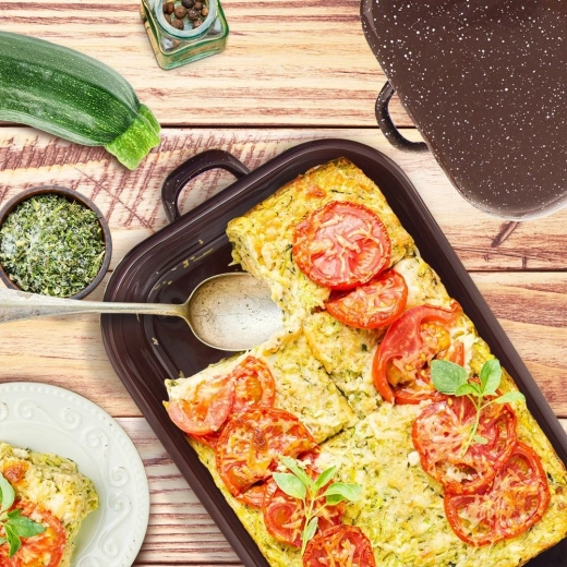 2 in 1: deksel als aparte ovenschaal