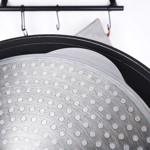 Snelle, gelijkmatige verwarming en compatibel met inductie