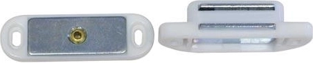 Magnetische sluiting wit, 50 stuks
