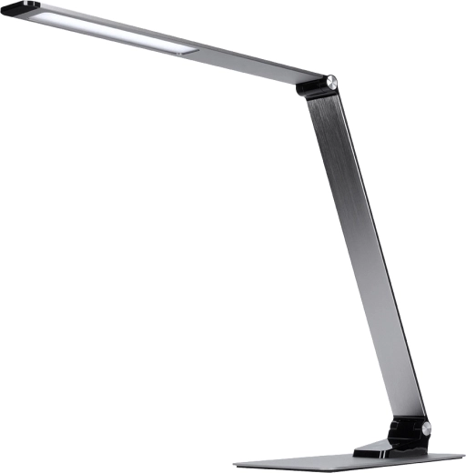 Solight dimbare LED-bureaulamp 11 W met instelbare kleurtemperatuur, zilver
