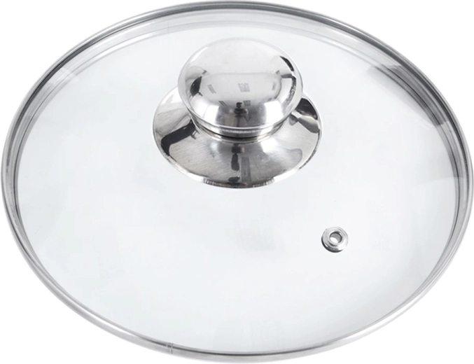 Roestvrijstalen rand en comfortabele greep