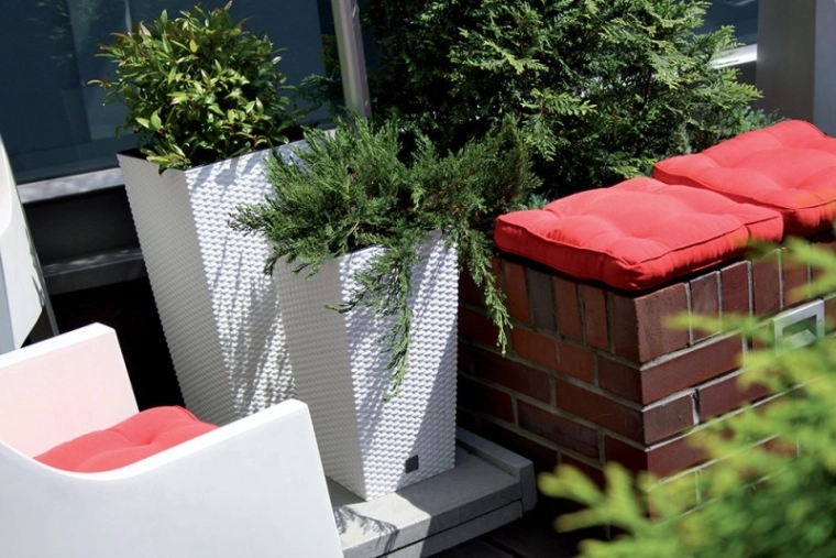 Praktische uitneembare inzet voor eenvoudig verpotten