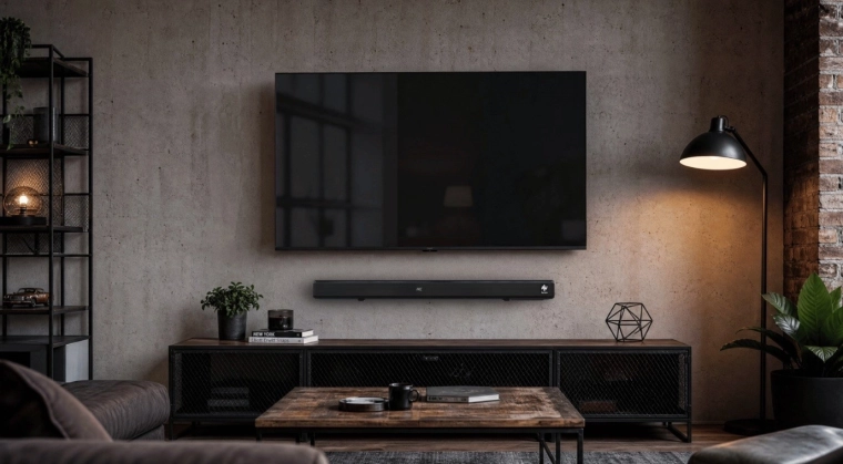 Slank ontwerp voor televisie en monitor