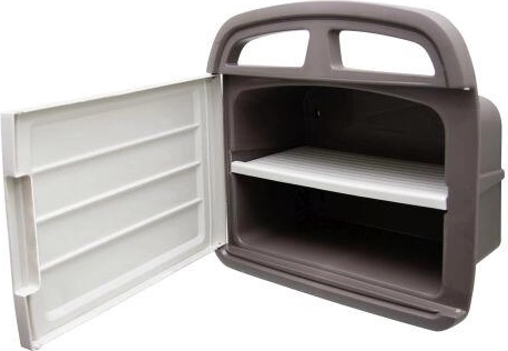 Deluxe slanghouder voor in de tuin 45 m kunststof