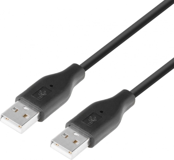 USB-kabel AM-AM 1,8 m zwart