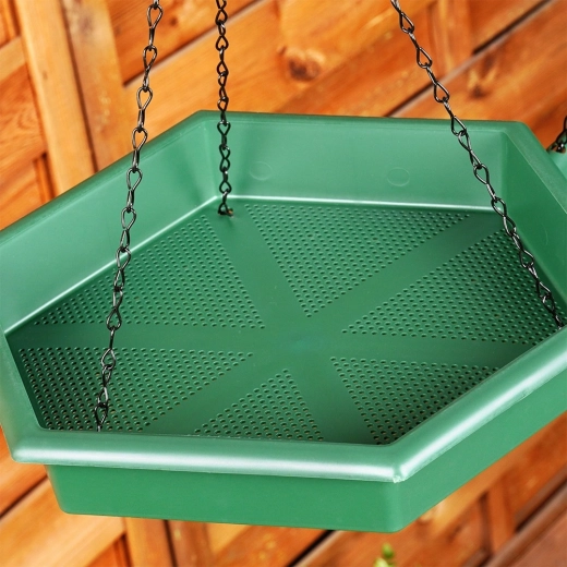 Voederbak met drainagebodem – voer blijft droog