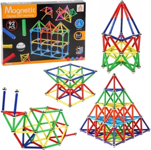 Magnetische bouwset 92 onderdelen