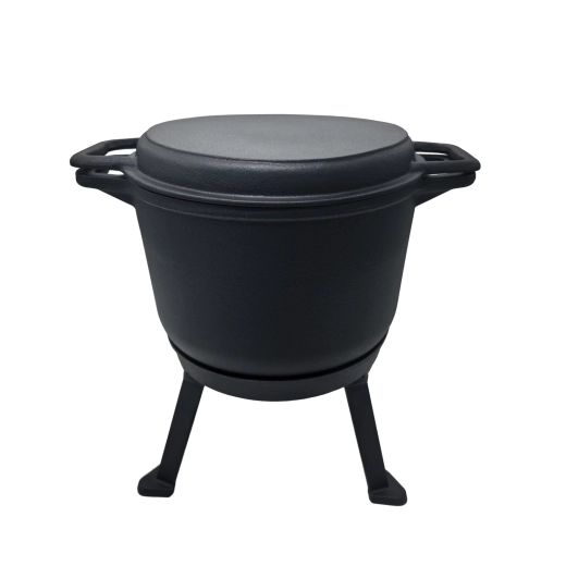 Gietijzeren jachtketel 3-in-1, 8 l