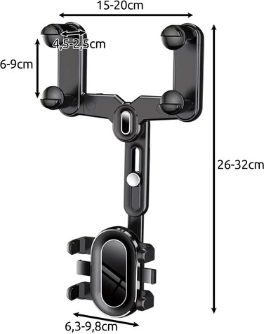 Universeel voor gangbare smartphones