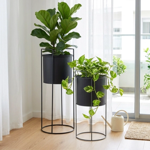 Set van twee standaards voor een opvallend arrangement
