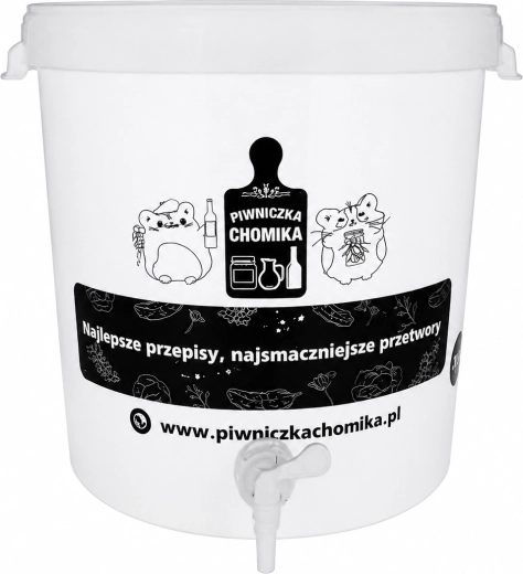 Fermentatievat met deksel en kraantje 30 l