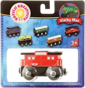 Maxim houten postwagon
