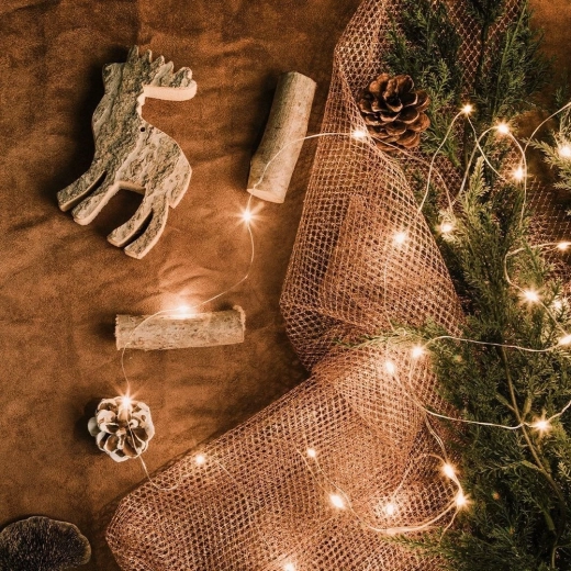 Warm wit licht voor een feestelijke sfeer