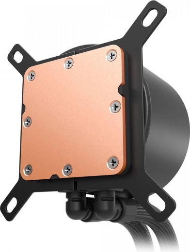 Koperen basis (cold plate) voor betere warmteoverdracht