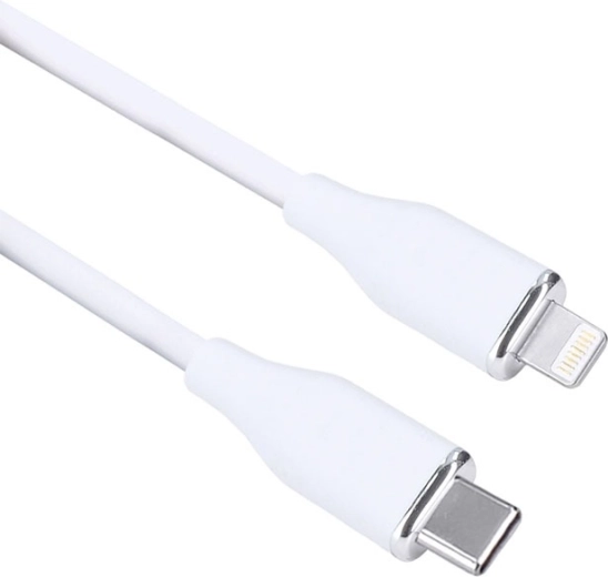 Solight siliconen kabel USB-C naar Lightning 0,5 m
