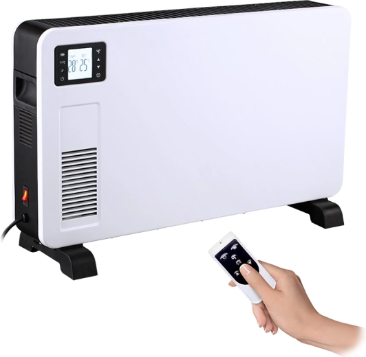 Solight heteluchtconvector 2300 W met lcd-display, ventilator en timer