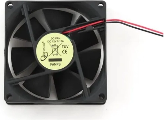 Ventilator voor voedingen 80 × 80 × 25 mm