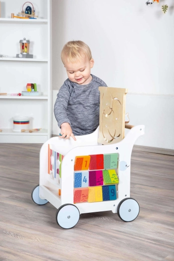 Houten educatieve loopwagen 5-in-1 Small Foot