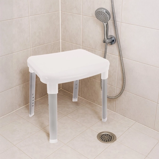Comfortabel zitten onder de douche