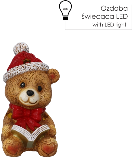 Schattig kerstmotief