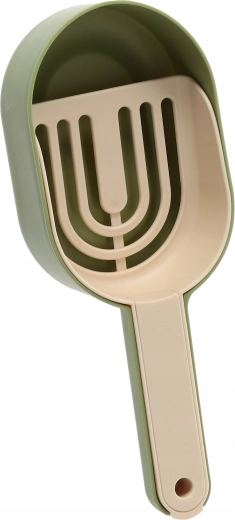 Snel zeven dankzij het geïntegreerde 2-in-1 zeefje