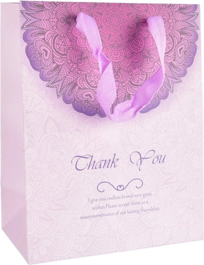 Cadeautasje Thank You 18 × 10 × 23 cm