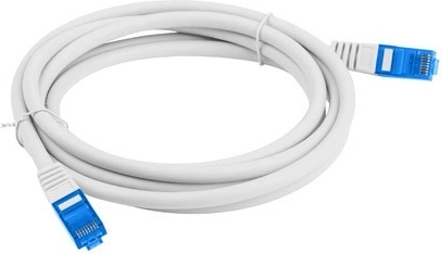 Netwerkkabel ethernet cat.6a s/ftp cca 2 m grijs