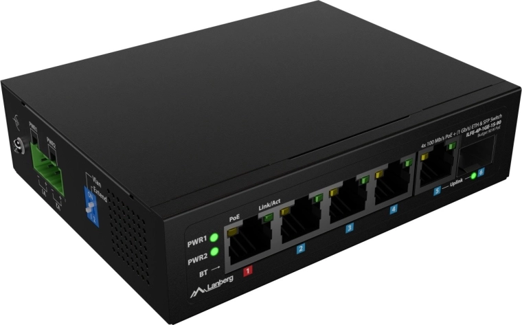 Uplink 1GbE en SFP voor een betrouwbare netwerkbackbone