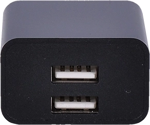 Twee USB-A-poorten voor het opladen van twee apparaten
