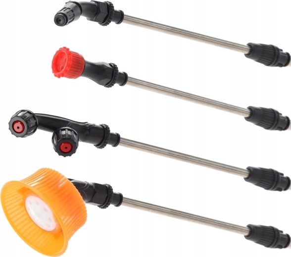 Verwisselbare sproeikoppen voor elke taak